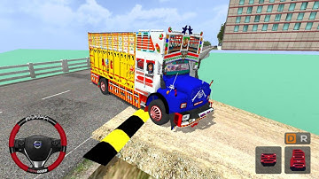 Indian Old Tata Se 1613 Truck Mod For Bussid - Bus Simulator Indonesia Gameplay 😲 - Bus Game 