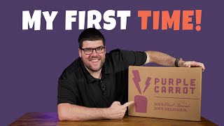 My First Vegan Meal Subscription Box:  Purple Carrot Review + Discount