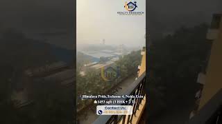 Himalaya Pride, TechZone 4, greater Noida west, Semi-Furnished flat, 1453 Sqft, 3Bhk + 2T (Resale)