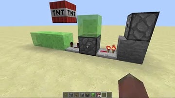Minecraft 1.8.1: Compact TNT Cannon w/Slime blocks