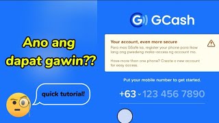 Gcash your ACCOUNT EVEN MORE SECURE| How to Register/unregister your device 2025