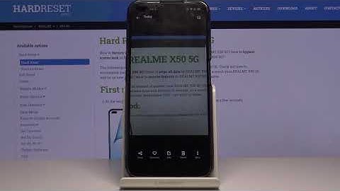 How to Use Camera Gridlines on REALME X50 – Camera Features