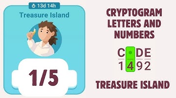 Cryptogram Treasure island Event Solution | Chapter 1/5