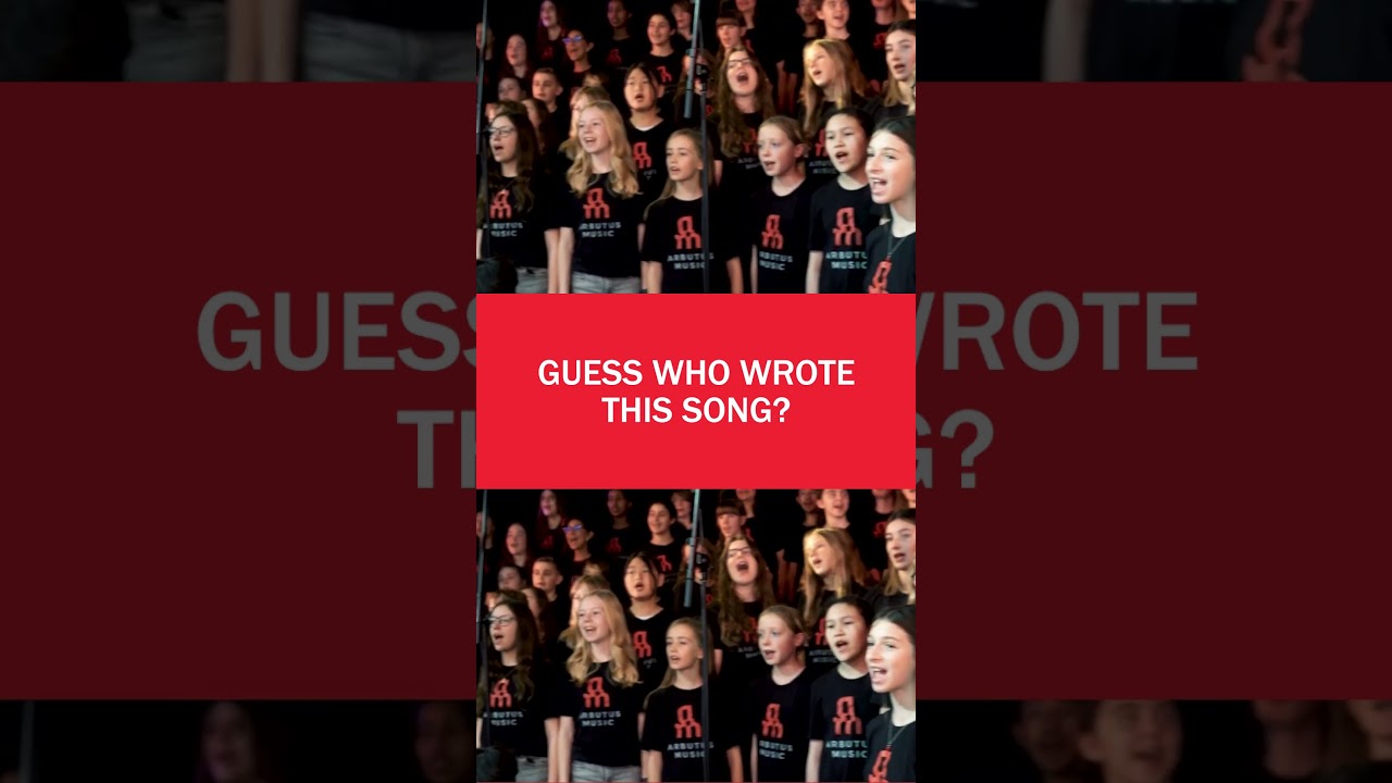 Guess who wrote this song! 