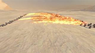 Total War: Warhammer 2 Битва Армий Железные ящеры vs Метатель варп-огня