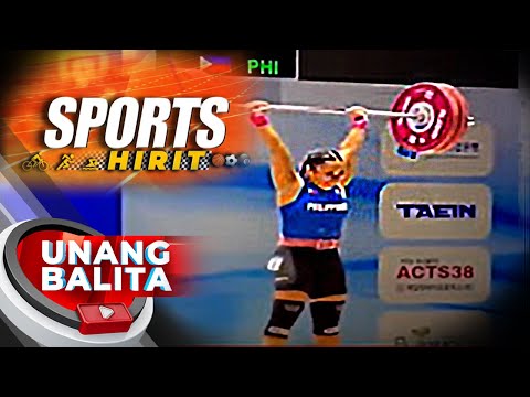 Hidilyn Diaz 4th Place Sa 59 Kg Category Sa 2023 Asian Weightlifting Championships UB