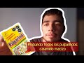 🔥 DulciMexicanos #1: Probando TODOS los SABORES de los PULPARINDOS caramelo macizo 🔥 | Javiercito PH