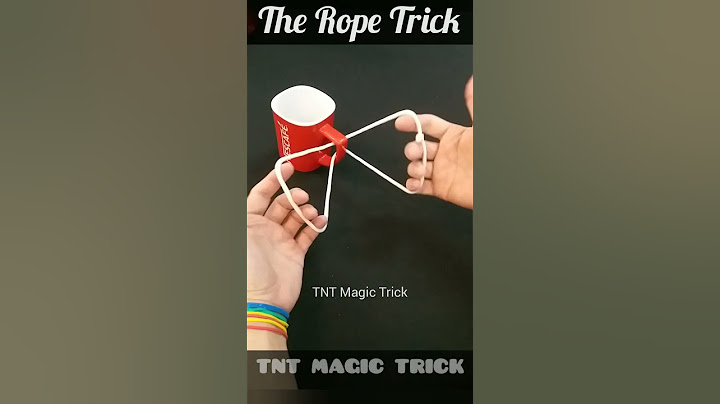 The Rope trick. #shorts