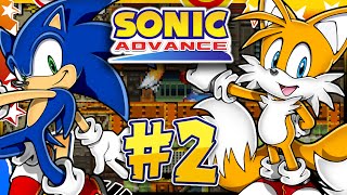 Sonic Advance GBA - Part 2 Secret Base Zone w/Tails