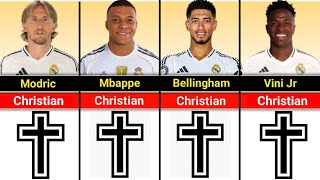 Real Religion Of Every Real Madrid Player 2025 Full Truth