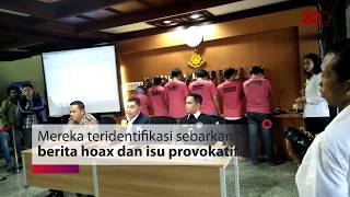 Sebarkan Hoax, 6 Anggota The Family Muslim Cyber Army Diciduk