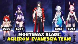 Mortenax Blade E0S1 x Acheron & Evanescia Team vs Pure Fiction: Cocolia | HSR 4.3