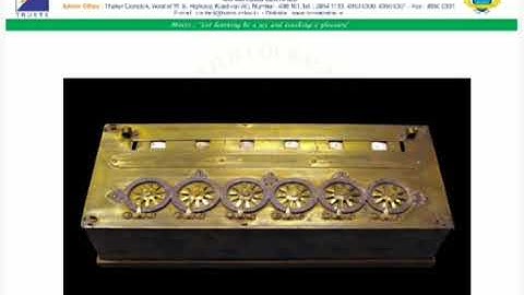 std 5 chapter 1-part II - History of Computers - By Shruti Nair