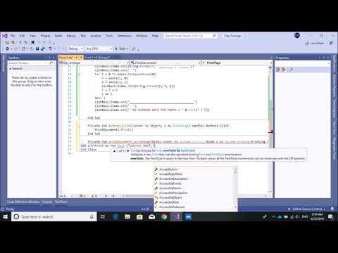 Print Command Code for Visual Basic