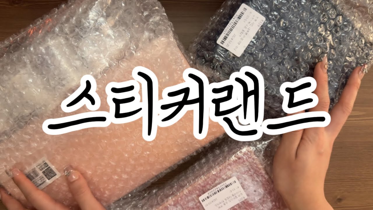 스티커랜드 간단하게 하울하고 가을 다꾸 해봤어요🍂 Stickerland Haul & Autumn Journaling