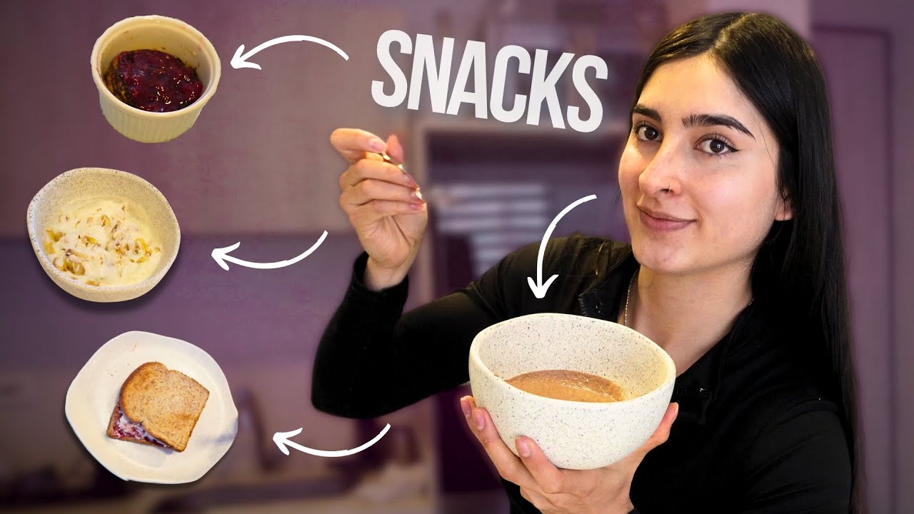 10 SNACKS que puedes preparar en 10 minutos