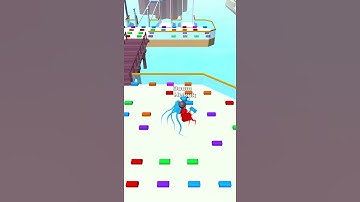 Bridge Race All Levels Gameplay Android,ios Levels 393 #Shorts