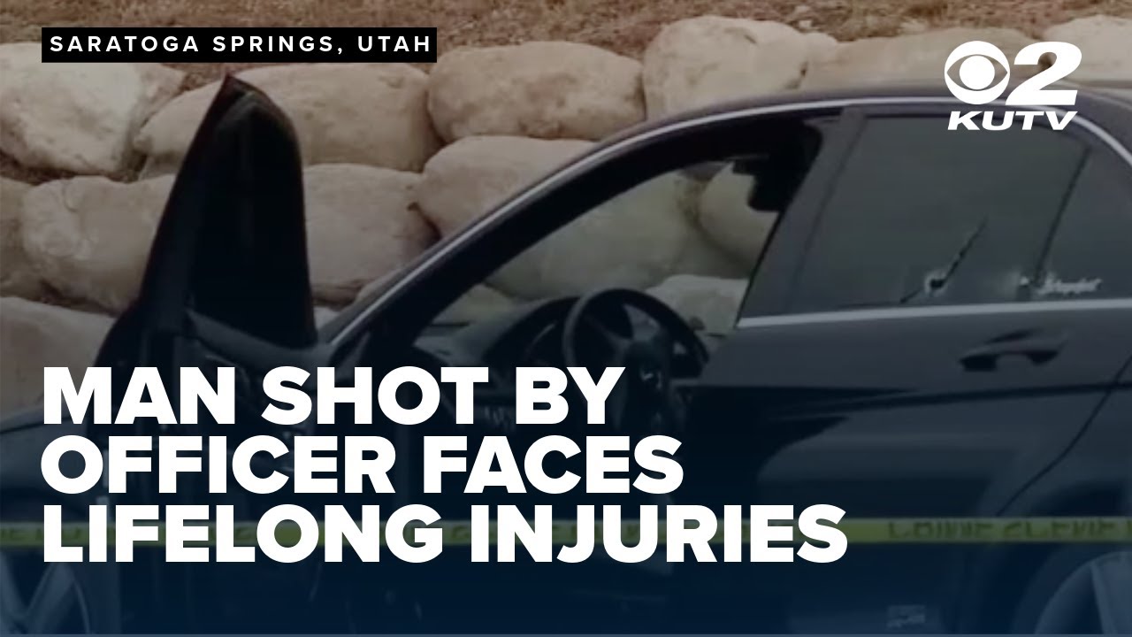 Man shot by Saratoga Springs officer faces lifelong lung injuries - YouTube