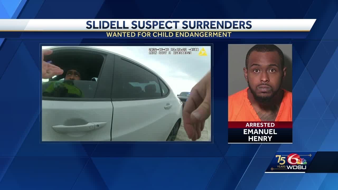 Slidell man turns himself in after fleeing from police with child ...