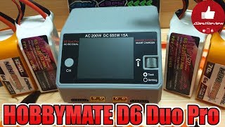 ✔ HOBBYMATE D6 Duo Pro - Мощная Двухпортовая Зарядка с Hobbycool!