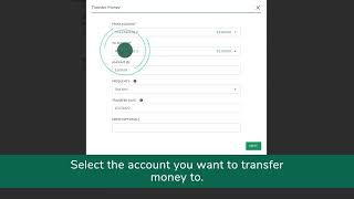 How to make a transfer on Desktop