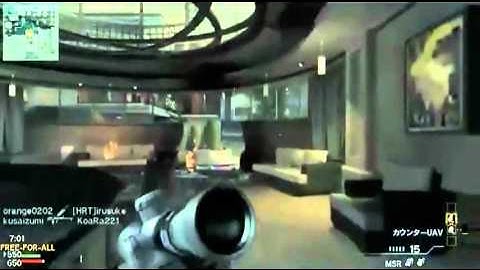 【MW3:PS3】 irusukeのCOD ～凸スナになりたくて Part:02～