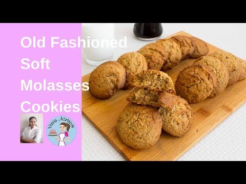 Old Fashion Soft Molasses cookies - Best Molasses Cookies Recipe