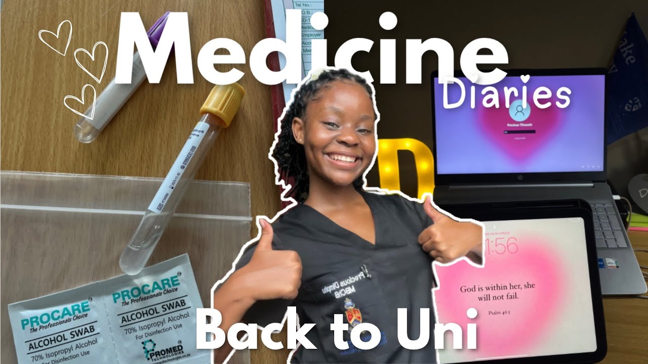 Medicine Diaries🩺: First days of 4th year☁️| Hospital mornings💉| Studying📚