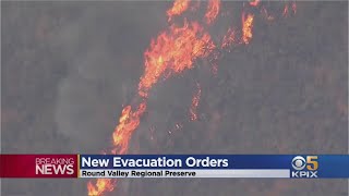 Deer Complex Fires Force Mandatory Evacuations Near Brentwood