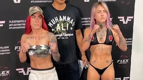 Samantha Schell vs. Rebecca Bryggman - Weigh-in Fa...
