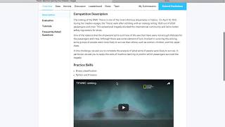 Kaggle Titanic - 01 - Intro to the data and a first submission