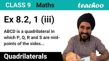 Ex 8.2, 1 (iii) - ABCD is a quadrilateral in which P, Q, R and S - Teachoo