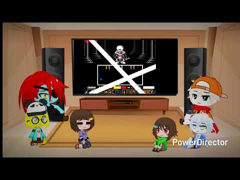 Undertale react to Karmatik Time Trio(game)part 2/Request