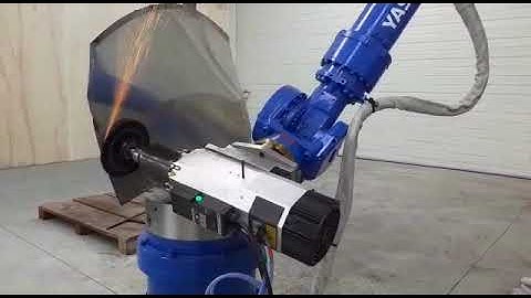 Lixamento e polimento com robô - COMAC . Milling Robot and sanding @comacbrasil