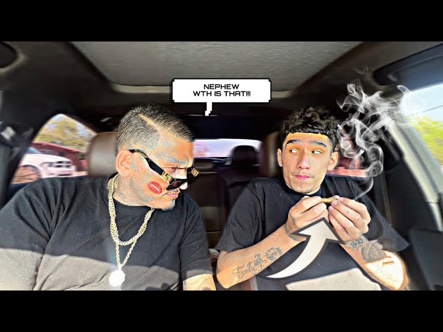 “ ROLLING UP “ IN FRONT MY UNCLE TO SEE HIS REACTION        **MUST WATCH** class=