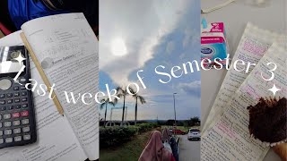 College vlog 📓last week of semester 3 ( studying for test, model prototype, classes) by by awan 121 views 2 months ago 8 minutes, 13 seconds