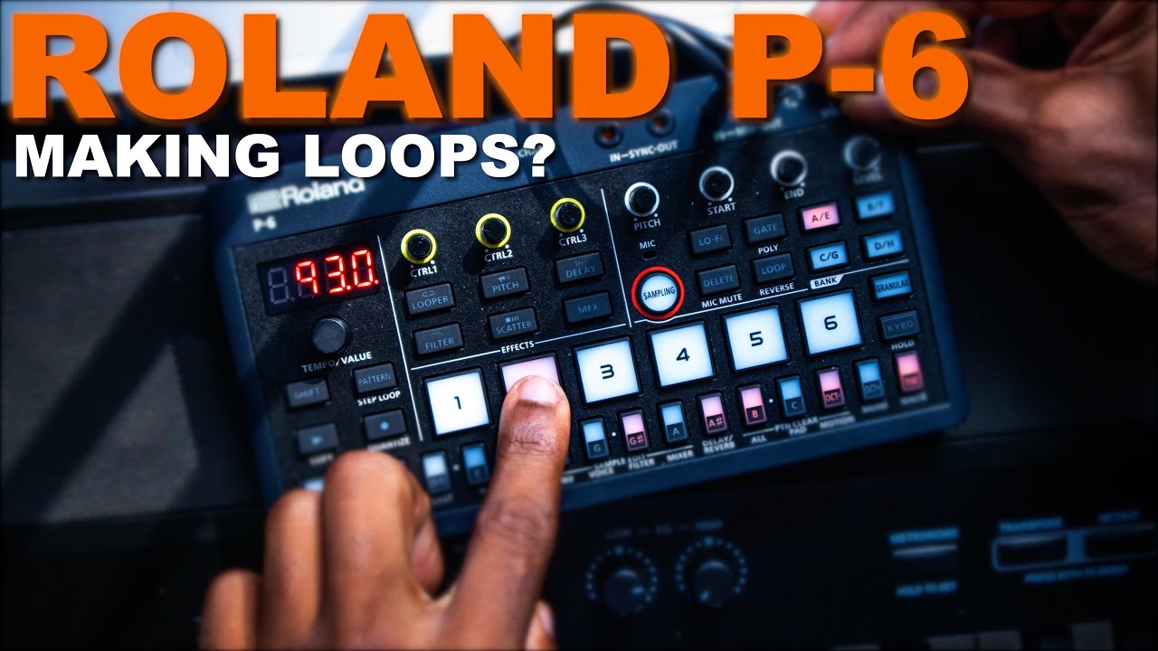 How I've been making loops on the ROLAND P-6 - YouTube