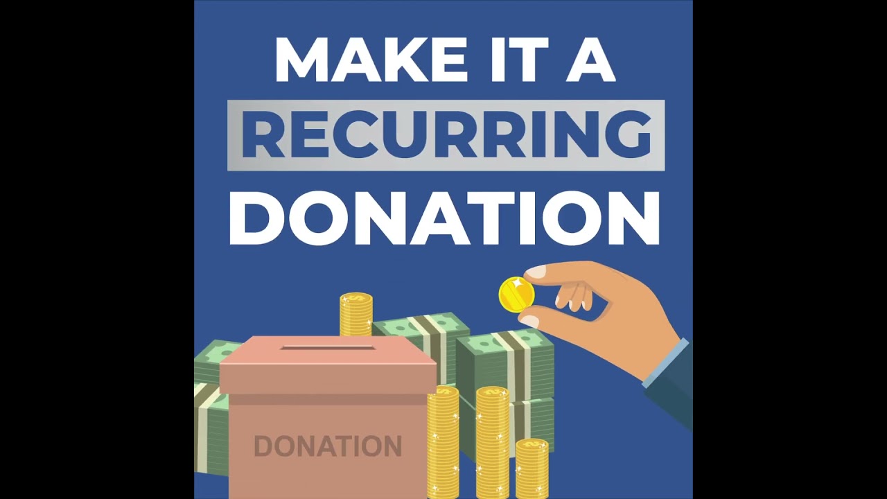 Kelly Cooper - Recurring Donations (Animated Social Media Graphic)