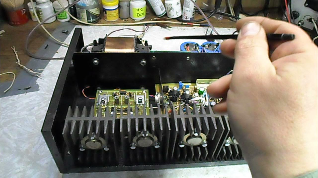 Моноблок ГТ806 Краш тест короткое замыкание выхода. - YouTube