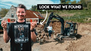 How We're Transforming Our Garden: Renovation and land excavation unveiled! (Ep. 4)