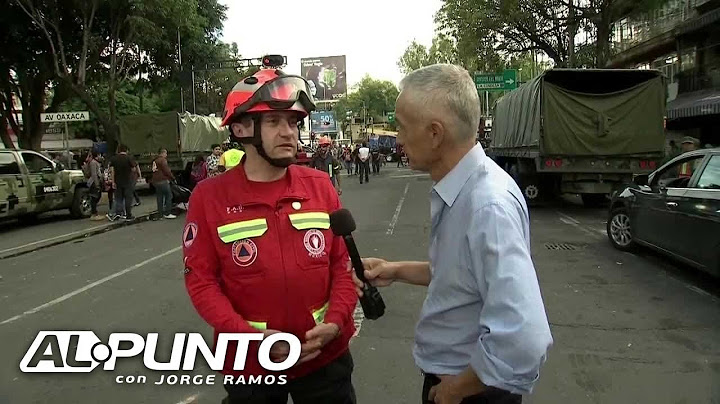 "Despair, frustrated people, and people helping": Representative of Topos Tlatelolco shares what ...