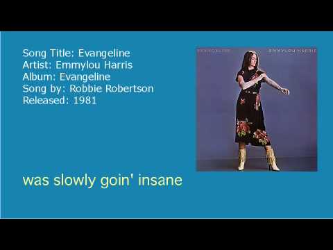 Emmylou Harris - Evangeline (Audio)