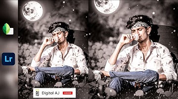 Background Change photo black background |#Lightroom #youtube #sanpseed #backgroundediting