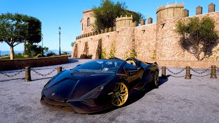 808 HP Lamborghini Sian Roadster - Forza Horizon 5 Gameplay (4K UHD)