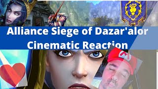 Alliance Siege Of Dazaralor Cinematic Reaction