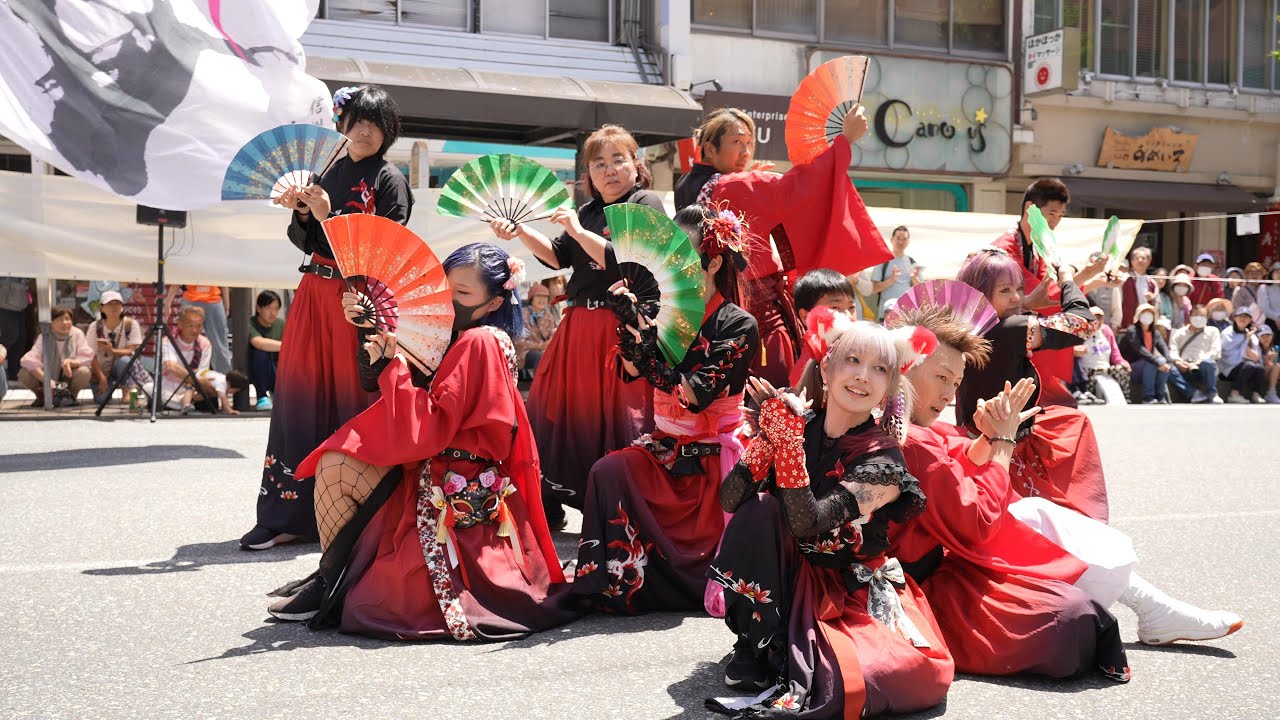 信州みやだ 梅舞会『宵々古今』 📍NAGANO善光寺よさこい (北ステージ) 2024-05-04T11:22