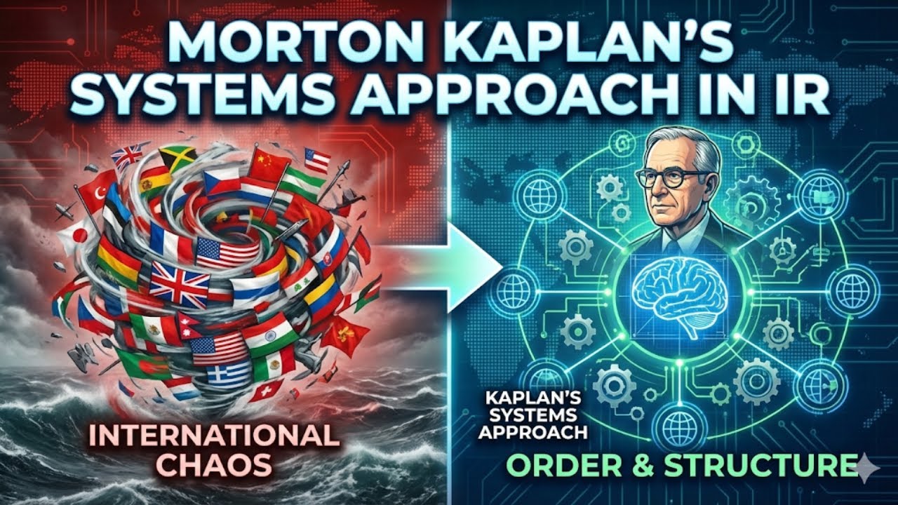 Morton Kaplan in International Relations — Systems Theory | UPSC PSIR Optional
