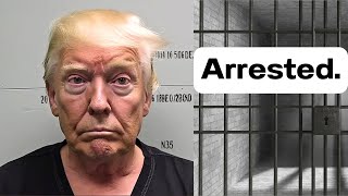 LEAKED: President Donald Trump MUGSHOT: Arrested and Booked!