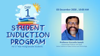 🔴LIVE - Student Induction Program (DAY 1) for First  Year Postgraduate Students