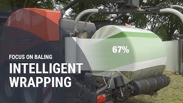 KUHN - FOCUS ON BALING // KUHN INTELLIWRAP -  How it works